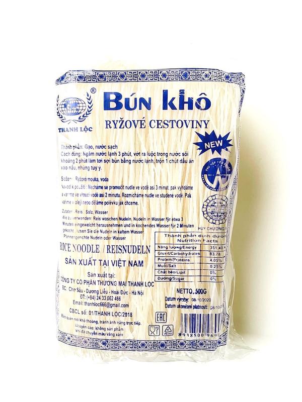 Thanh Loc Dried Rice Vermicelli (Medium Size)