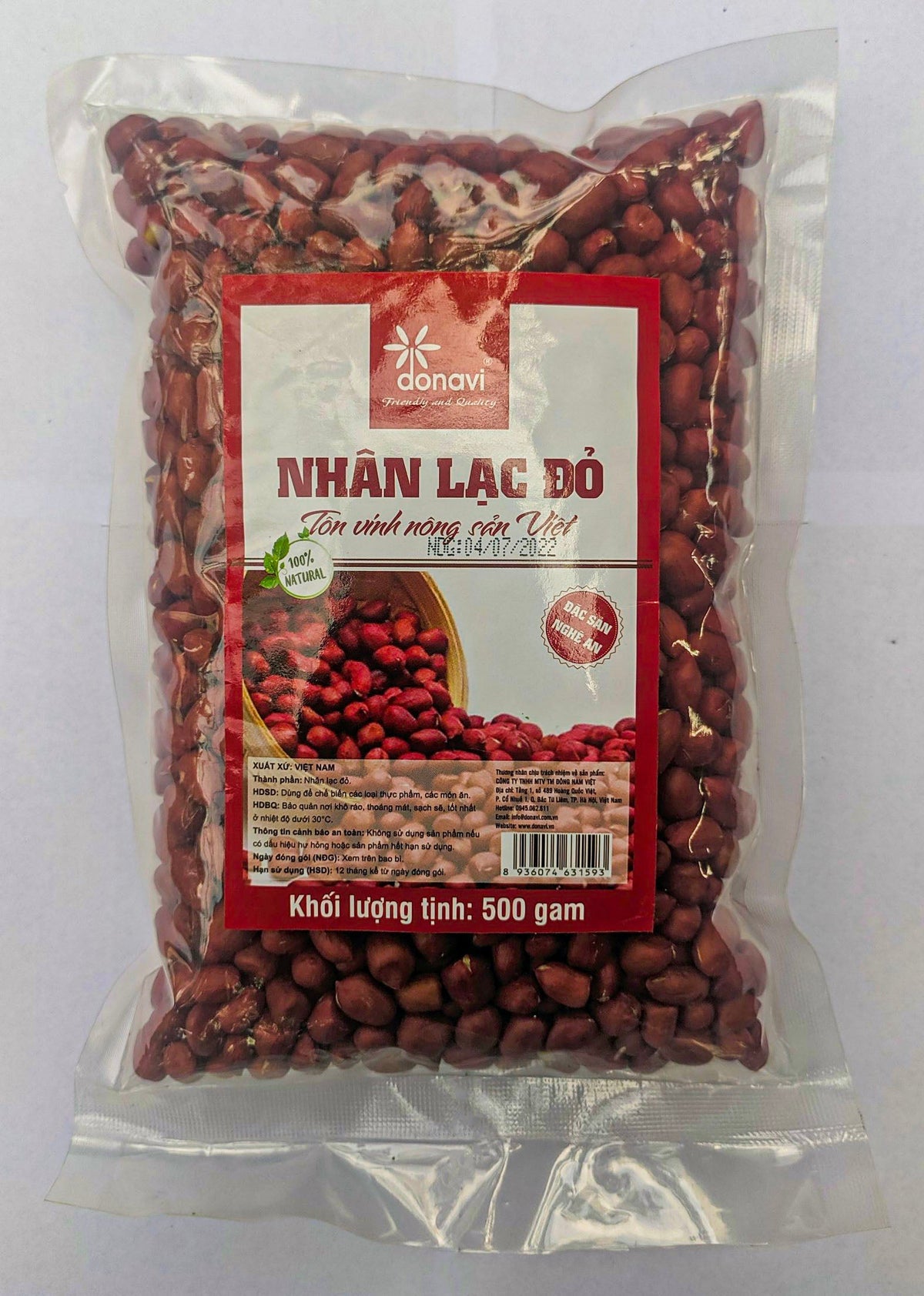 Shelled Peanuts