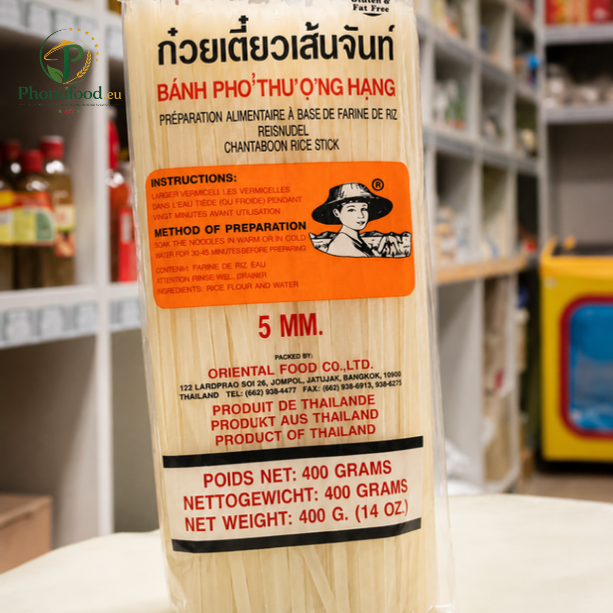 Farmer Dried Pho Noodles 5mm