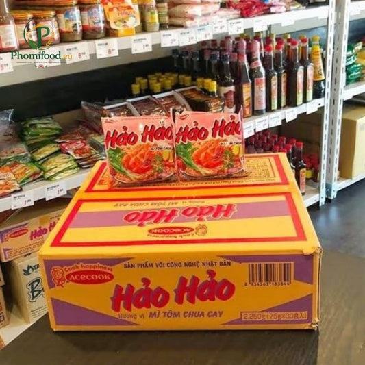 Hao Hao Hot & Sour Shrimp Instant Noodles