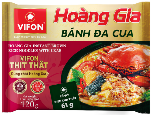 Hoang Gia Premium Crab Soup Rice Noodles (Banh Da Rieu Cua)