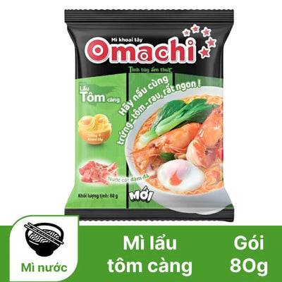 Omachi Hot & Sour Shrimp Flavor Noodles