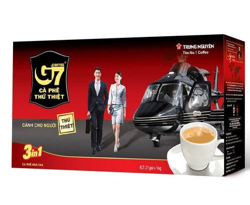 Trung Nguyen G7 Instant Iced Black Coffee 3 IN 1